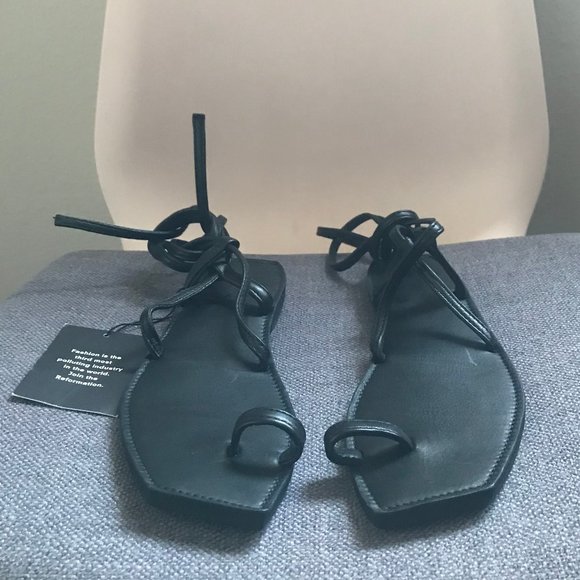 SOLD Reformation x Parme Marin Gladiator Sandal - Picture 2 of 5